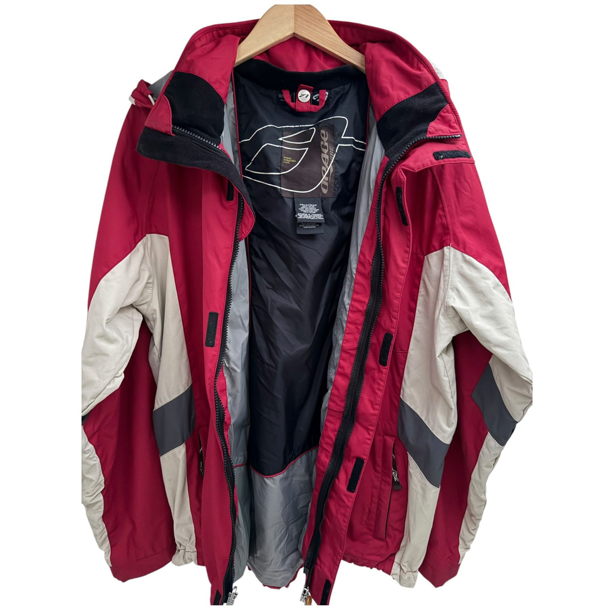 Orage Men's Red Vibe Jacket — view 4