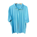 Lululemon Polo Shirt Mens XL Blue Athletic Golf Performance Short Sleeve Stretch