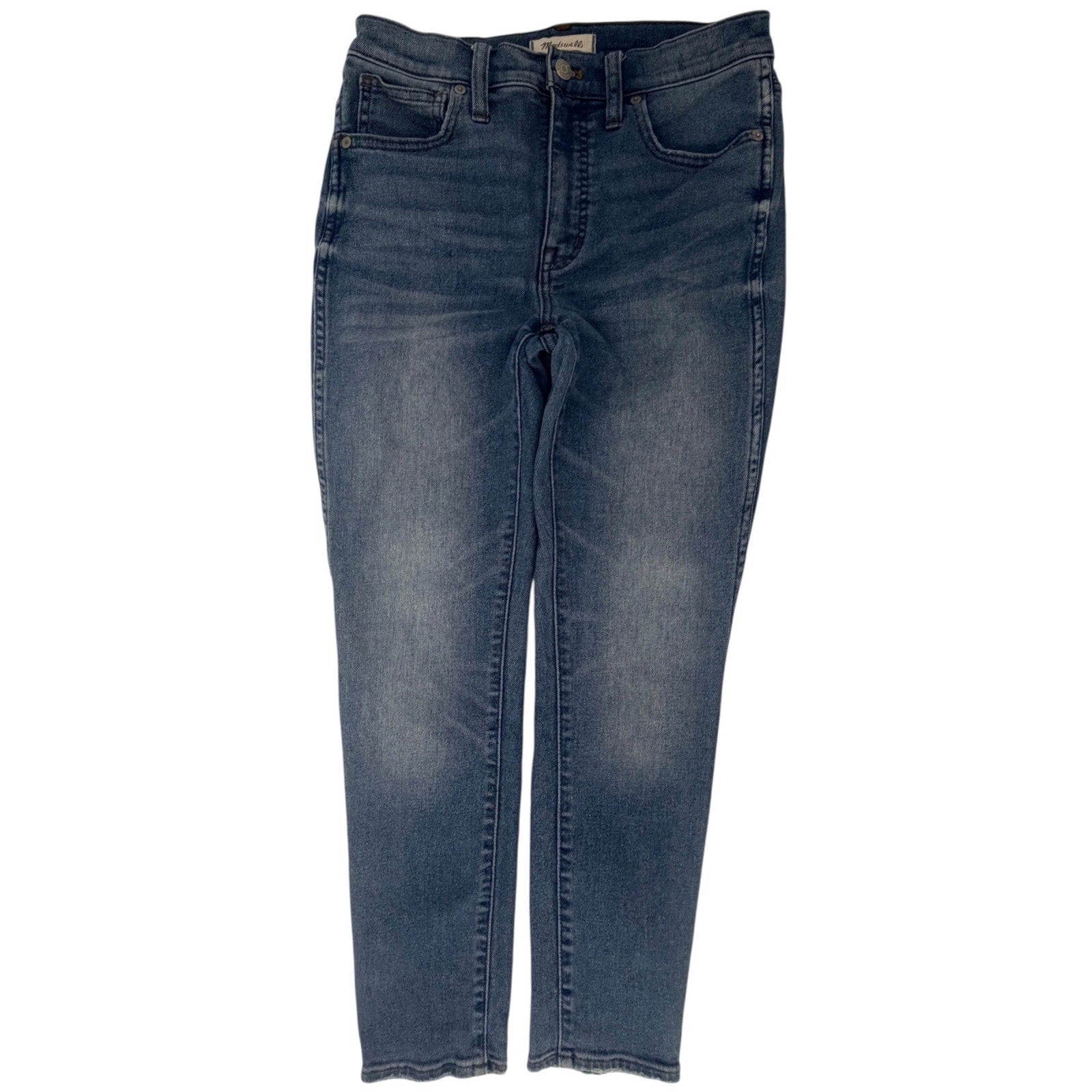 Madewell 10-Inch High-Rise Skinny Crop Jeans Women's 28 Horne Wash