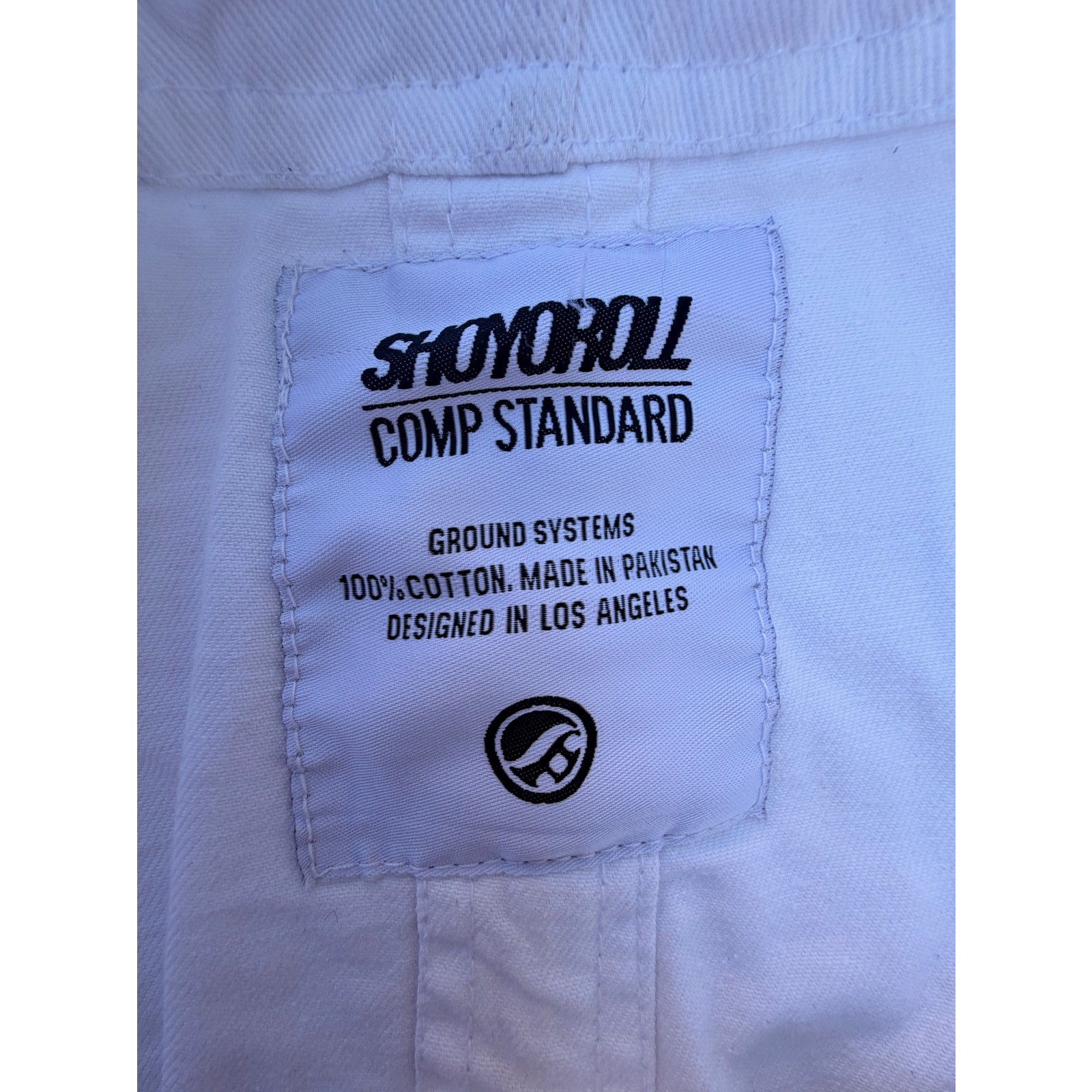 Shoyoroll Gi Pants Mens White BJJ Jiu Jitsu Grappling Kimono Cotton