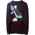 Vintage Anvil UPCO Jetpack Graphic Long Sleeve T Shirt Mens XL Black USA Made