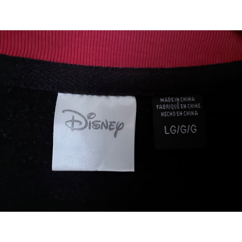 Disney Mickey Mouse Donald Duck Goofy Pluto Womens Large Graphic Sweatshirt