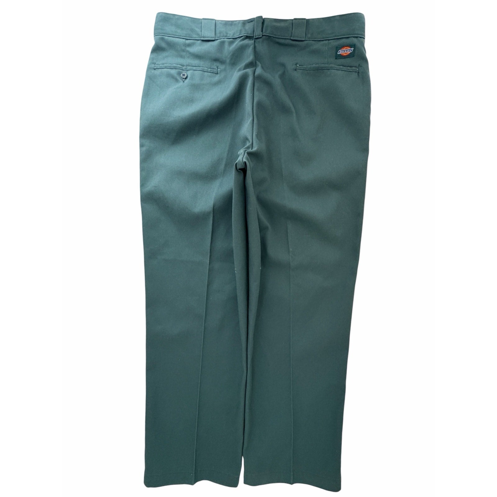 Vintage Dickies Work Pants Mens 38x32 Green Made USA