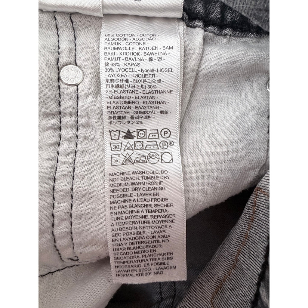 Levi's 511 Gray Slim Fit Jeans Mens 34x32