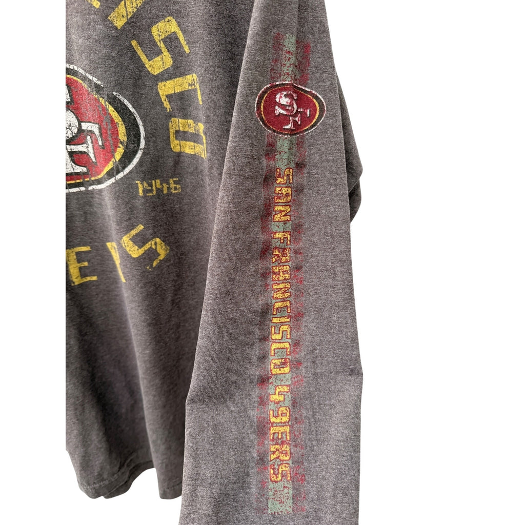 San Francisco 49ers Shirt Mens XL Red NFL Football Long Sleeve Fan Apparel