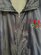 STARTER Men's Navy Blue USA Jacket — view 4
