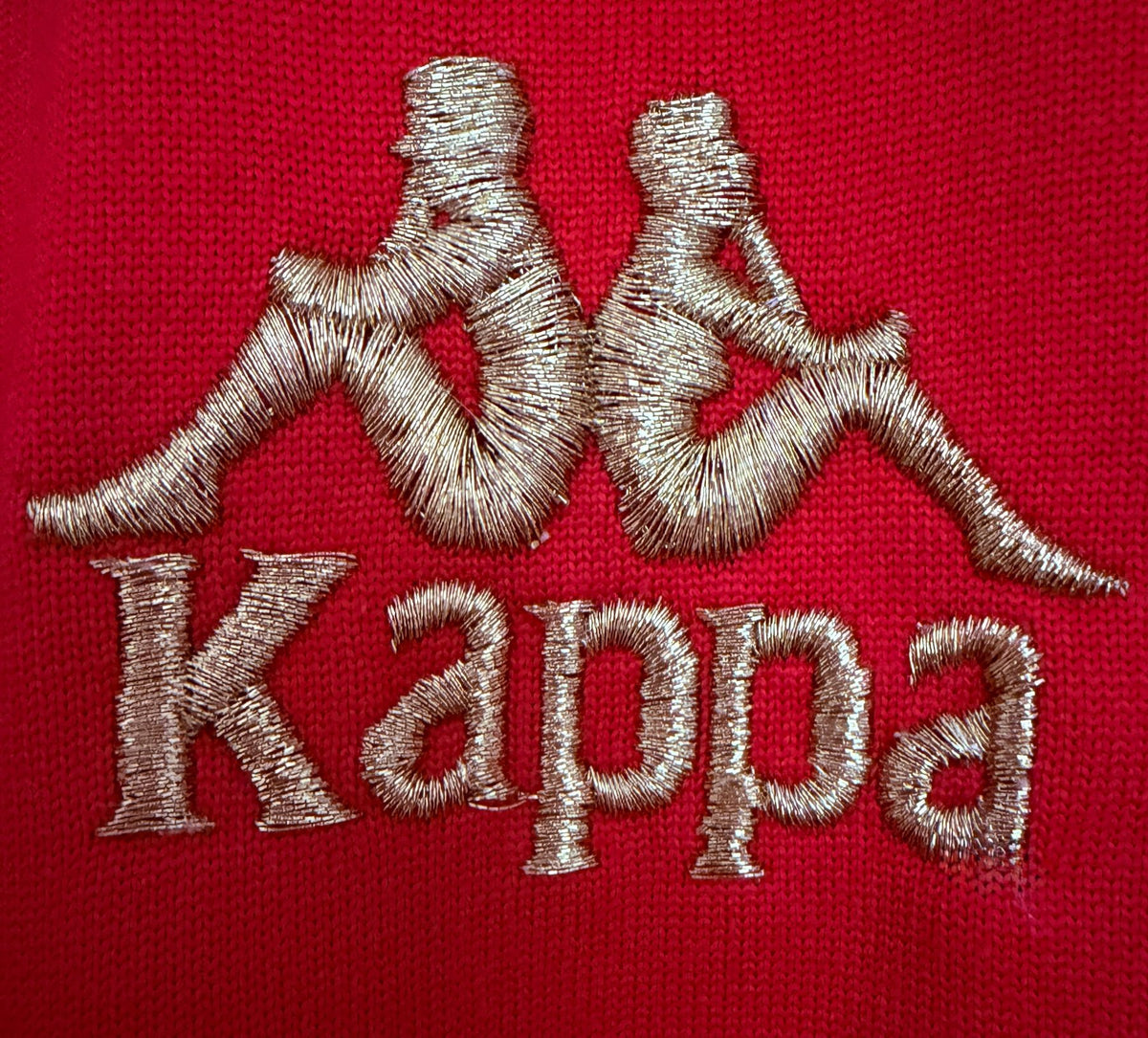 Kappa Men's Red England Full-Zip Mock Neck Jacket — additional view