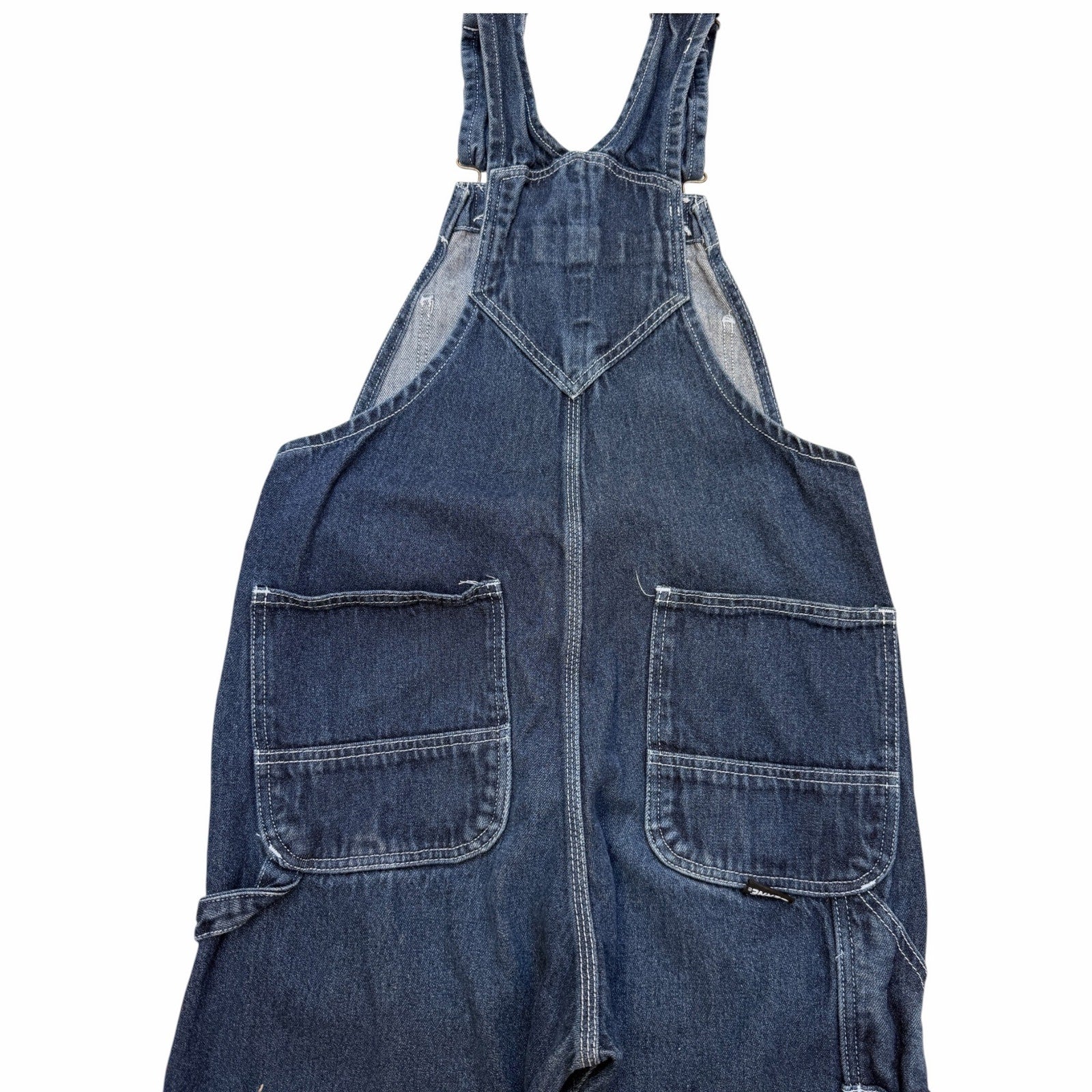 Berne Men's Heritage Denim Bib Overalls 32x32 Dark Wash