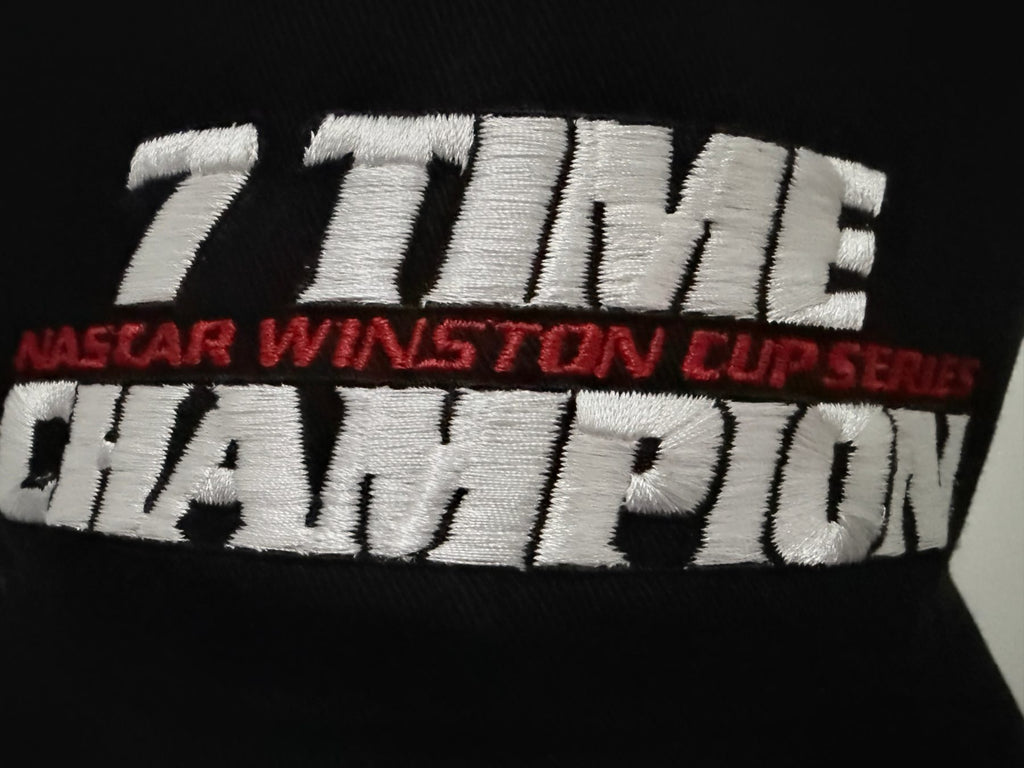 Winner's Circle Men's Black Dale Earnhardt 7 TIME NASCAR WINSTON CUP SERIES CHAMPION Hat — additional view