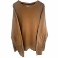 Carhartt Sweater Knit Elbow-Patch Crewneck Men's 2XL Brown product image