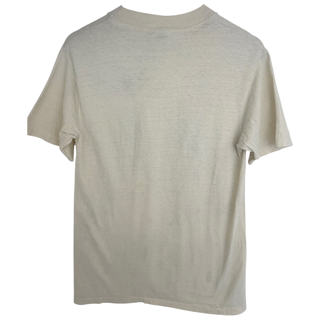 Kinsman Taylor White Water Red Mountain Single Stitch T Shirt Mens Medium USA