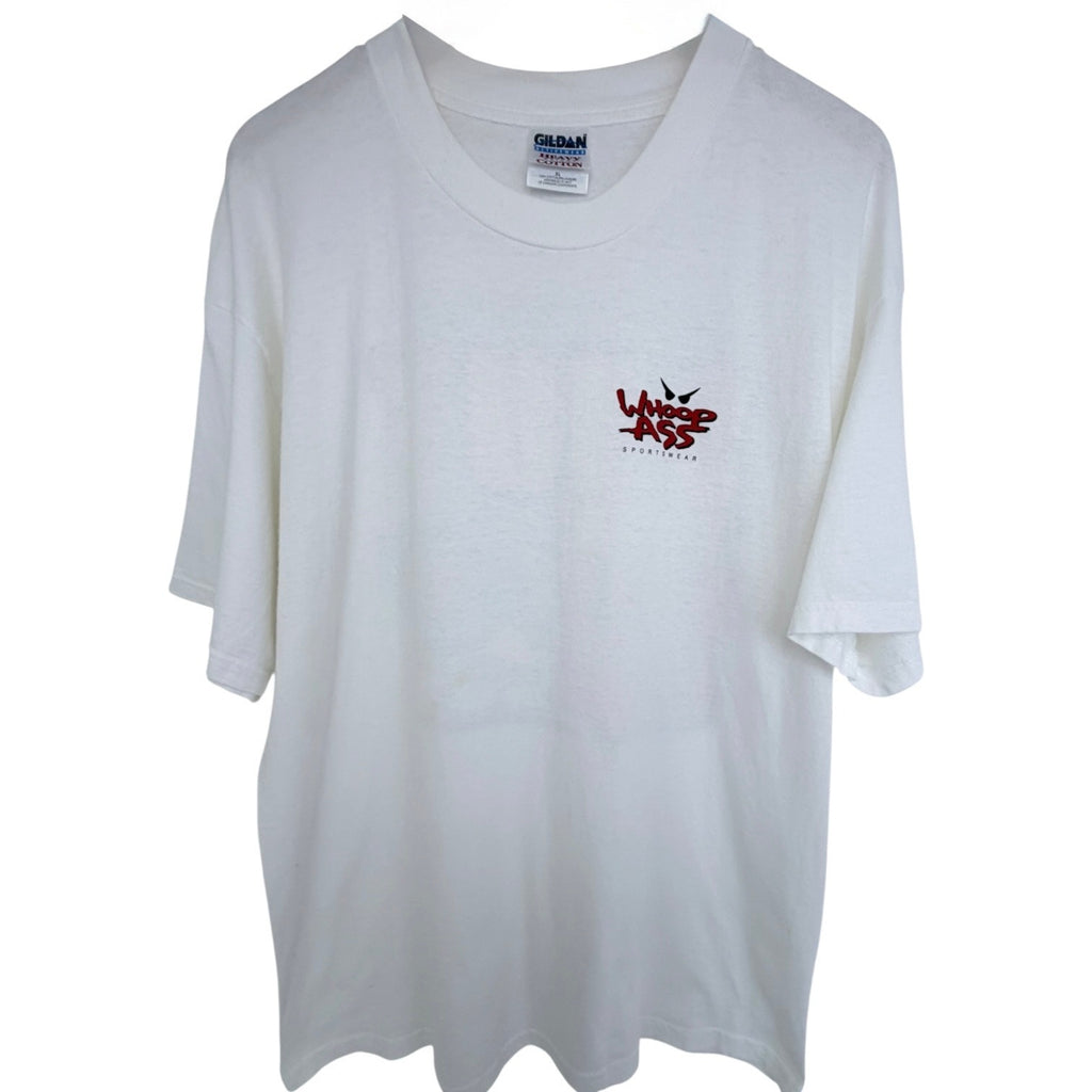 Vintage 1997 Shut The Hell Up T Shirt Mens XL White Graphic Humor Tee