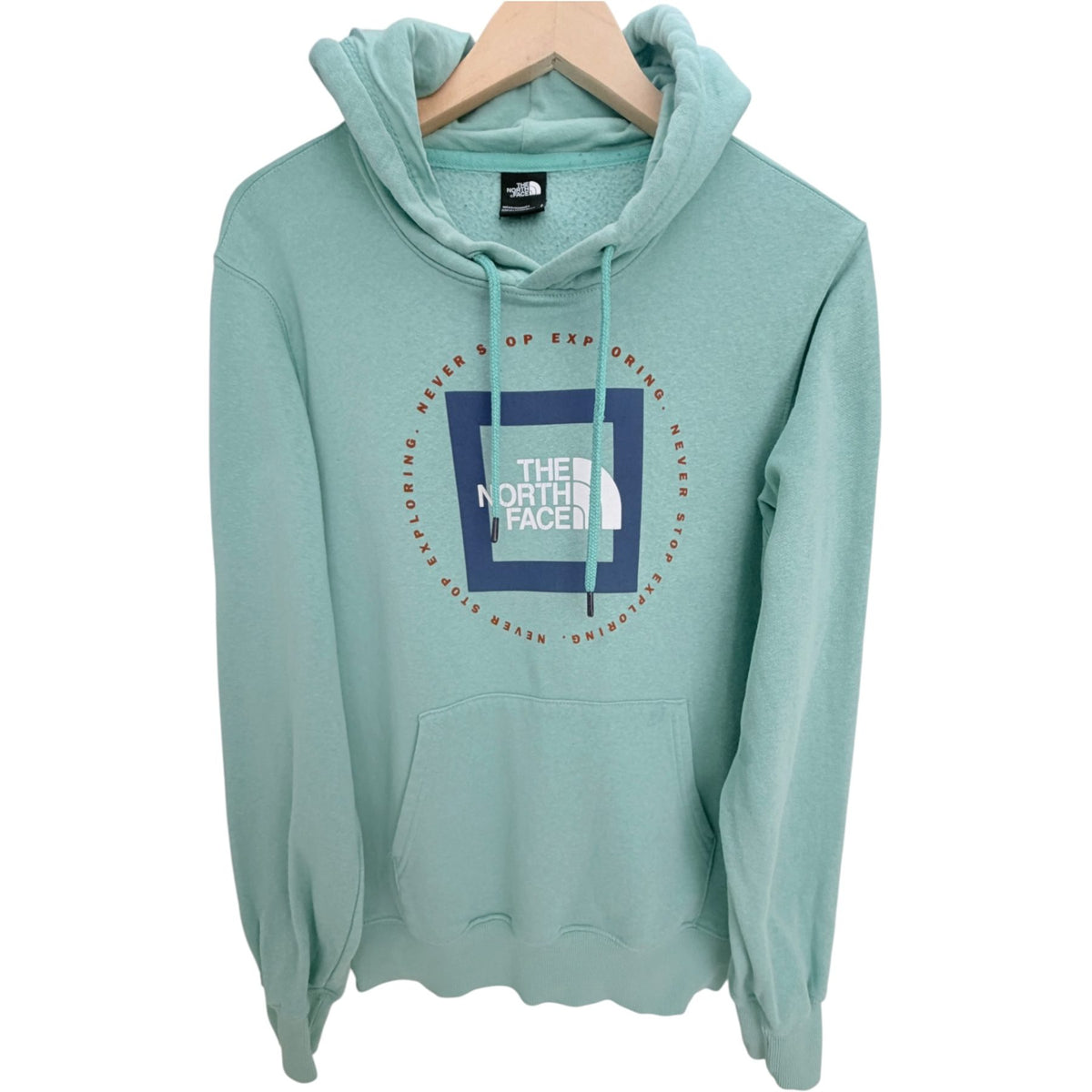 The North Face Men's Green Never Stop Exploring Hoodie — front view
