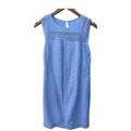 Adrianna Papell Womens Sleeveless Lace Dress Blue Cocktail Formal US 8