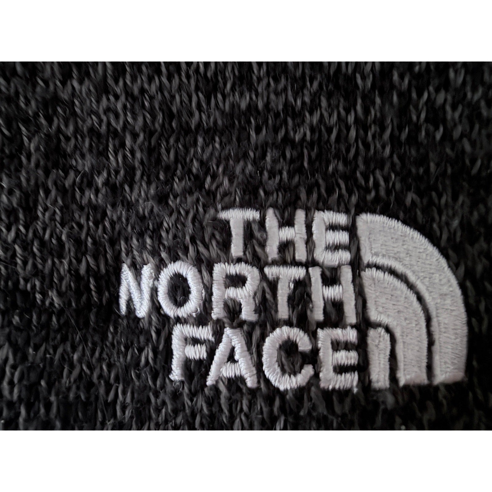The North Face Reversible Skull Cap Beanie Black Heather Gray One Size