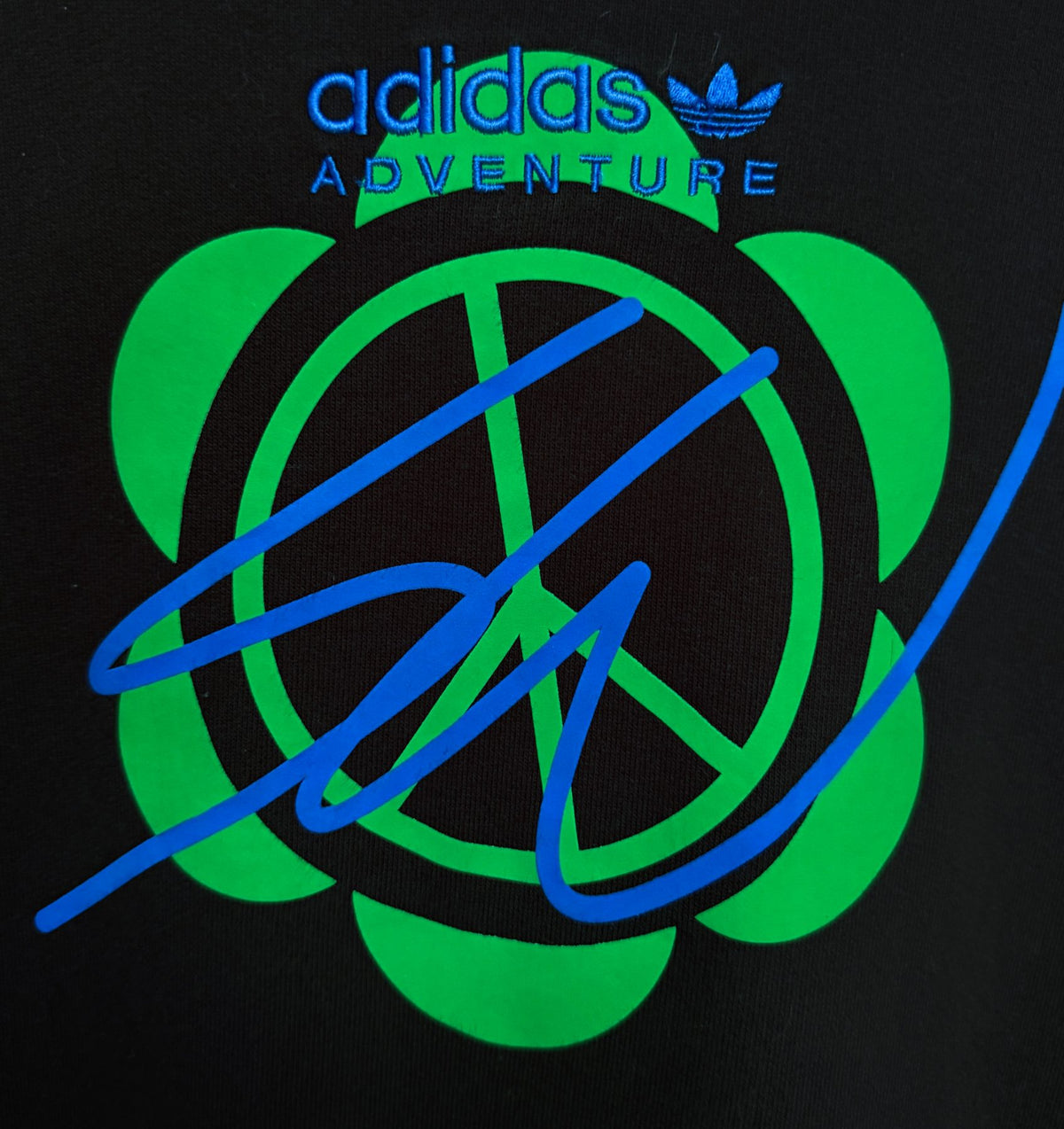 adidas Men's Black adidas Adventure Hoodie — view 4