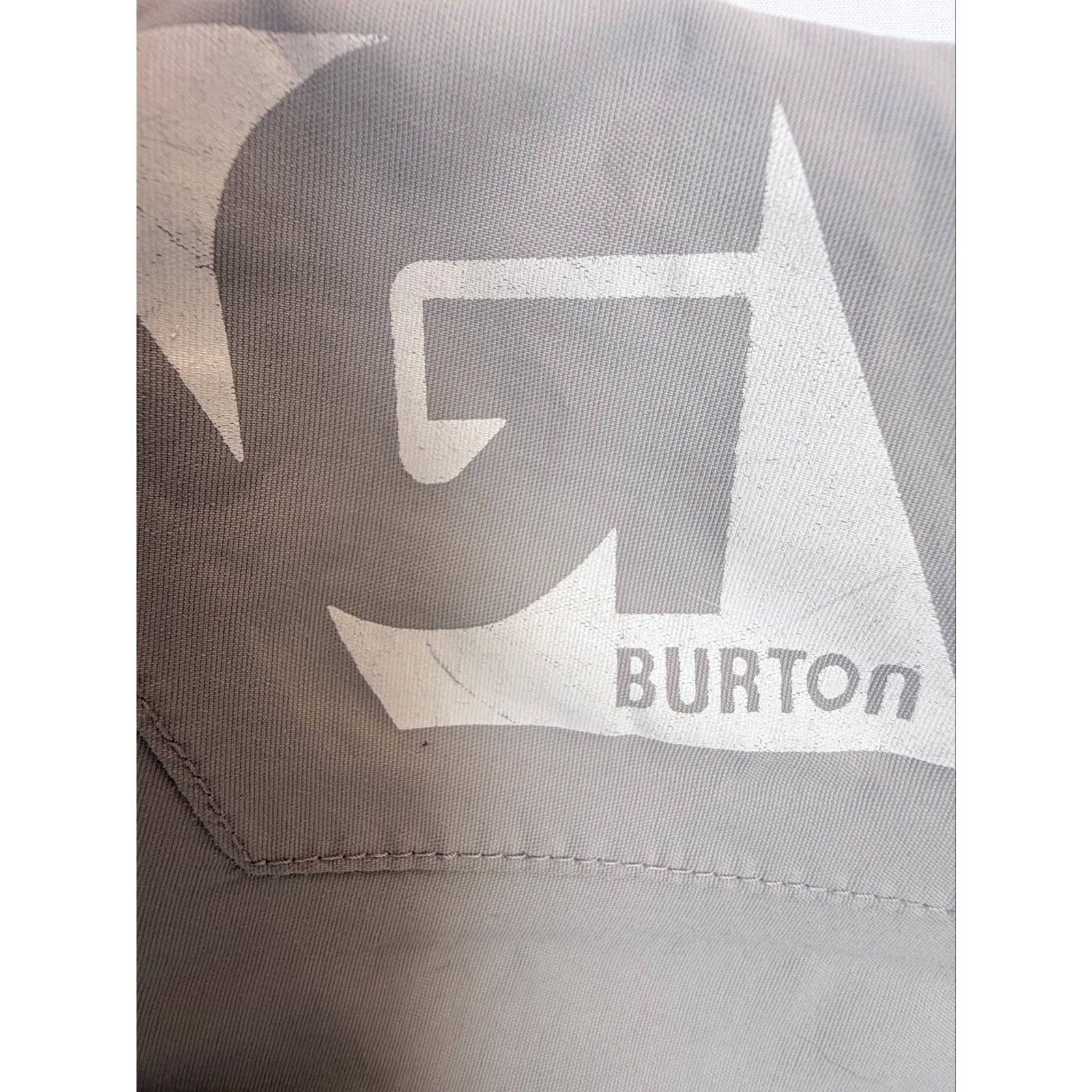 Burton Mens Snowboard Pants Large Beige Waterproof Insulated Ski Snow