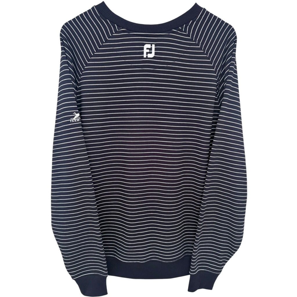 FootJoy Men's Blue Pullover Sweatshirt Sweatshirt — back view