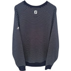 FootJoy Men's Blue Pullover Sweatshirt Sweatshirt — back view