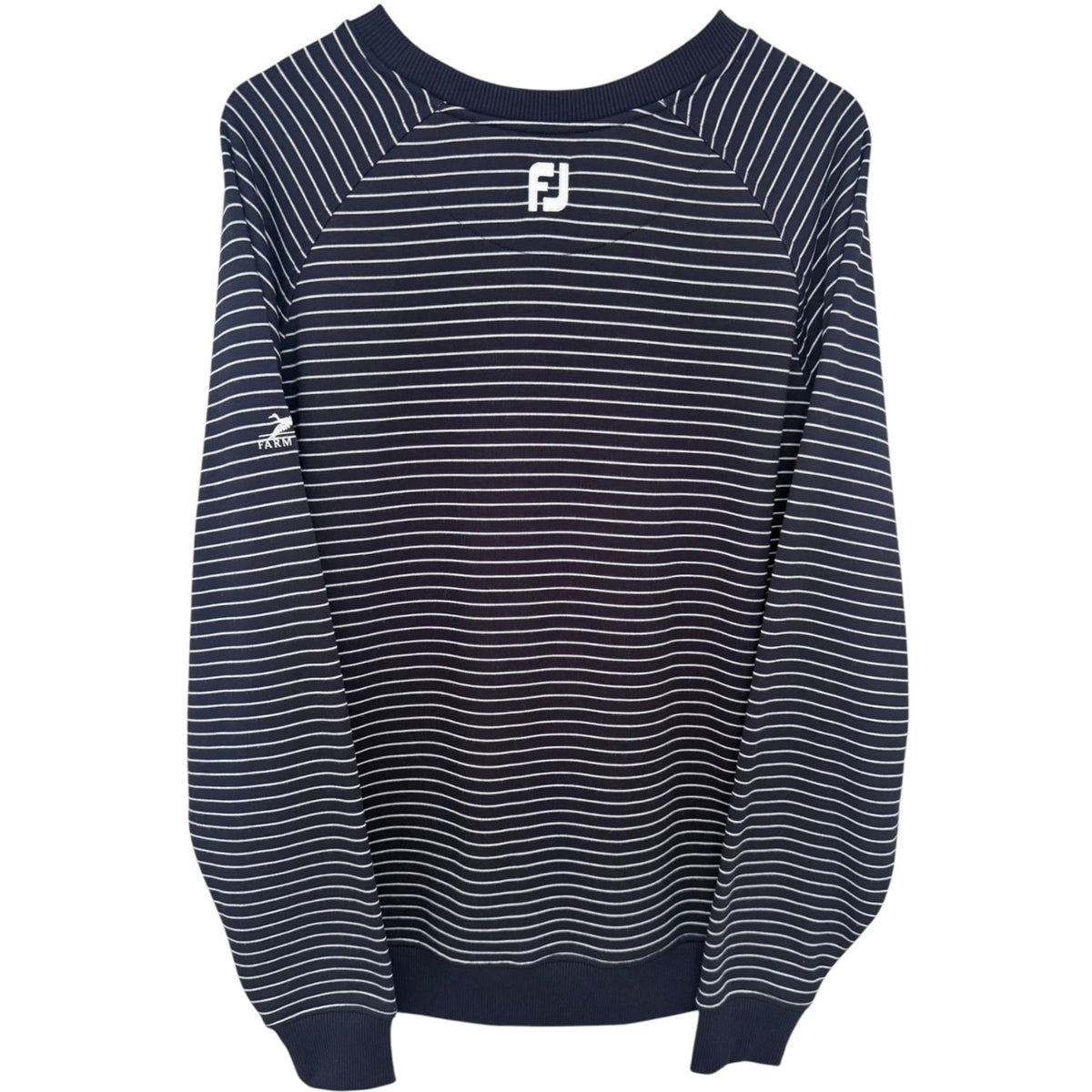 FootJoy Men's Blue Pullover Sweatshirt Sweatshirt — back view