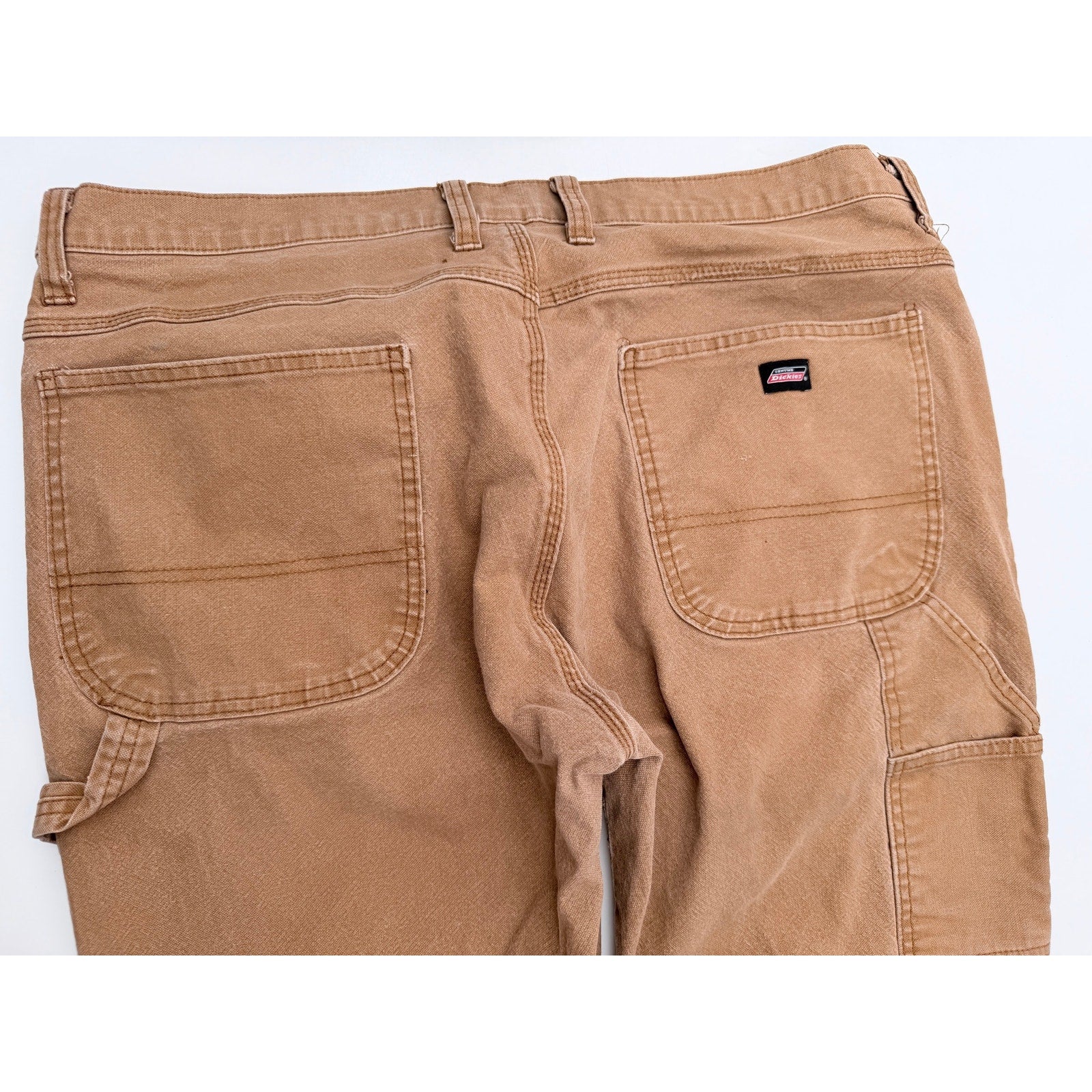 Dickies Carpenter Pants Mens 38x32 Brown Workwear Utility Pants