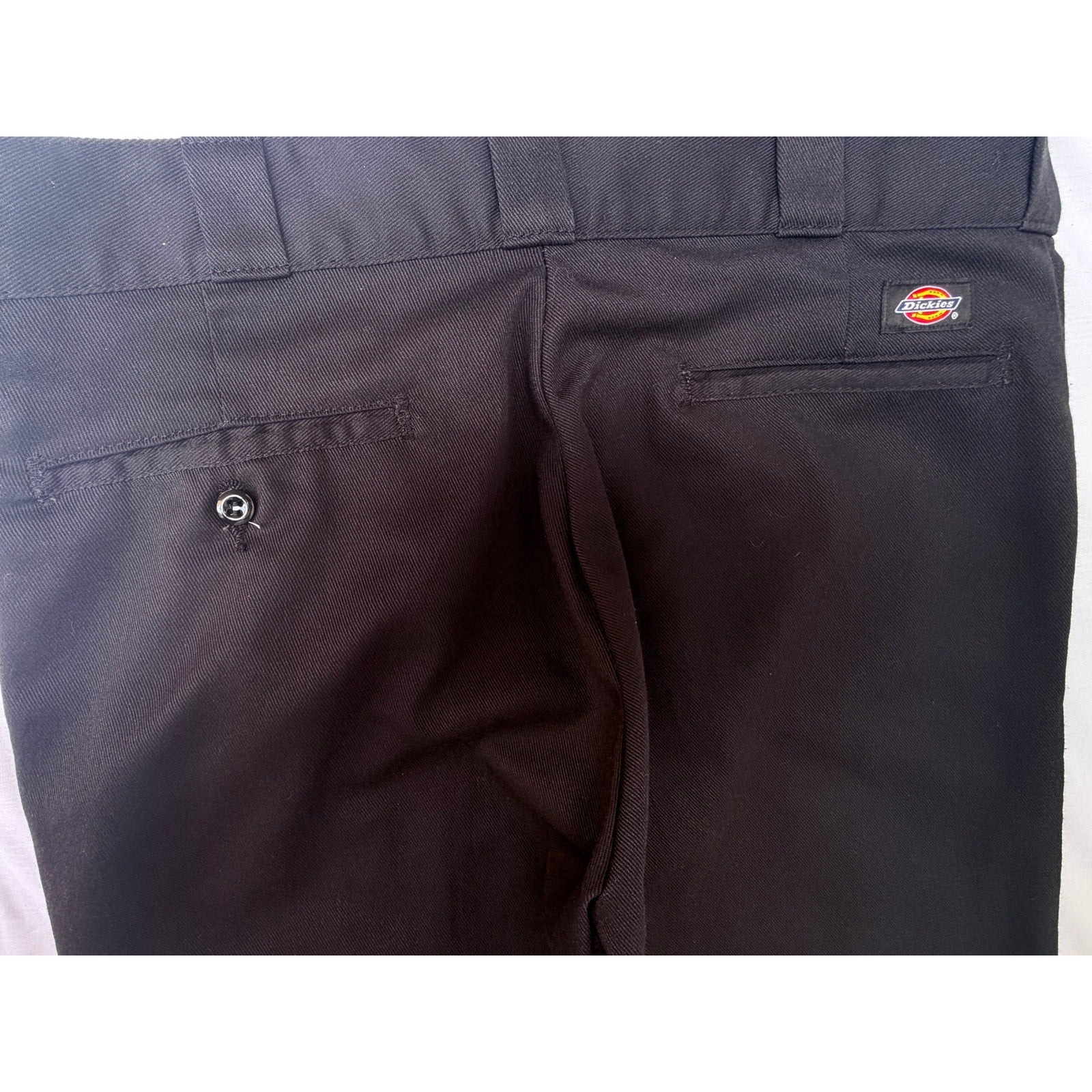 Dickies 874 Mens Pants 34x32 Black Original Fit Workwear Straight Leg