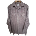 Corral West Ranchwear Plaid Pearl Snap Western Shirt Mens Large Cowboy