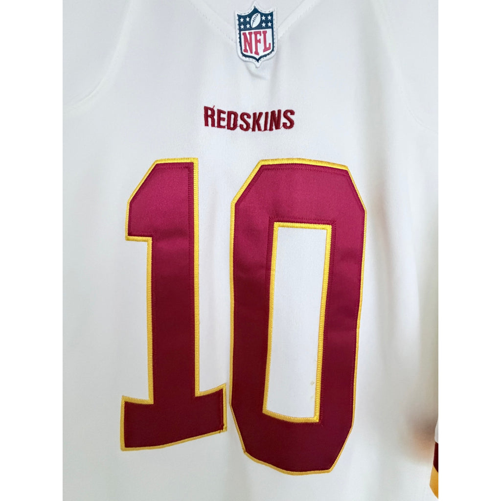 Nike Washington Commanders Robert Griffin III 10 NFL Field Jersey Mens XL White