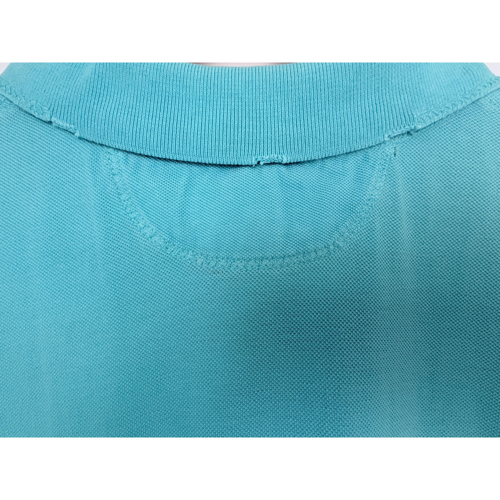 Polo Ralph Lauren Polo Shirt Mens XL Aqua Blue Custom Fit Pony Logo