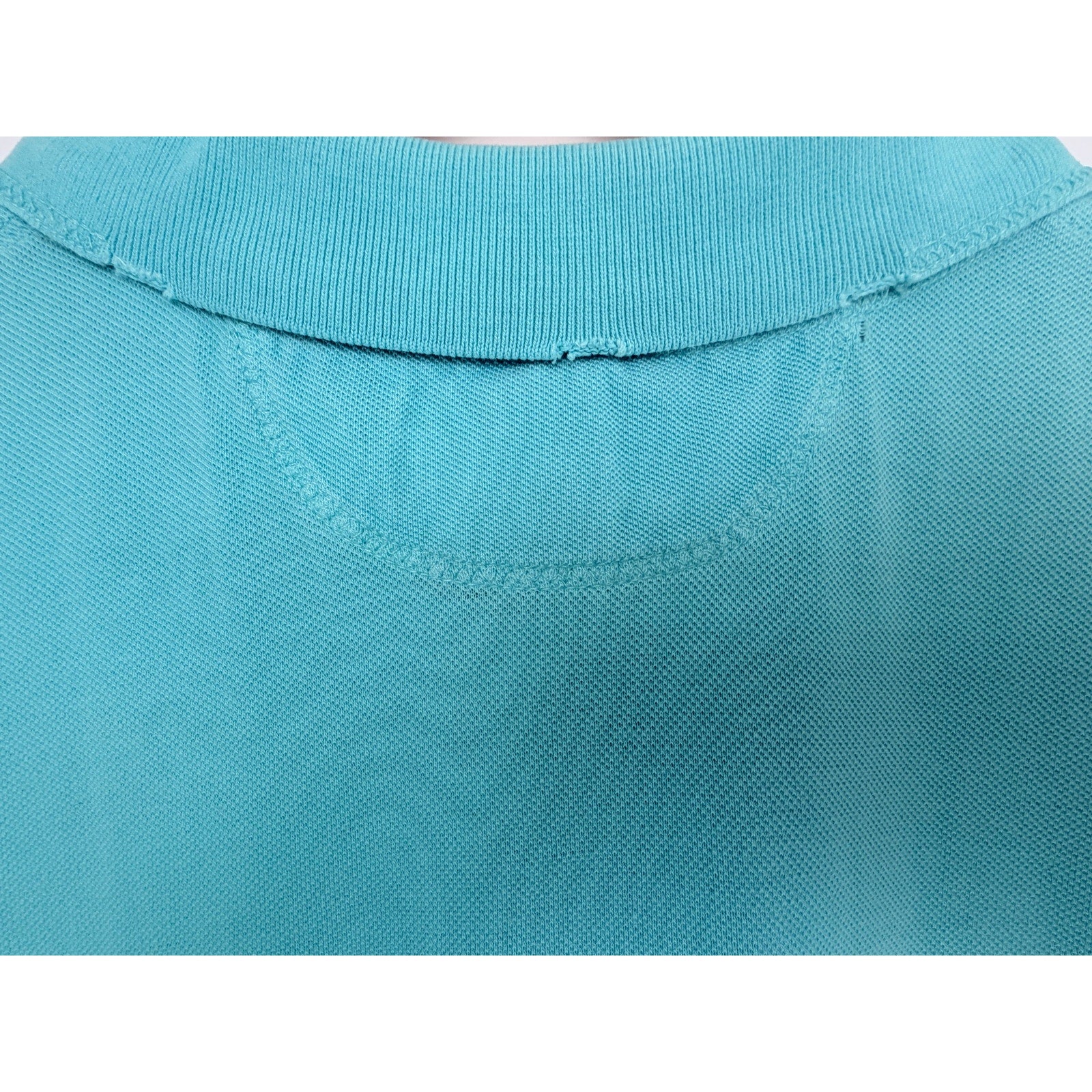 Polo Ralph Lauren Polo Shirt Mens XL Aqua Blue Custom Fit Pony Logo