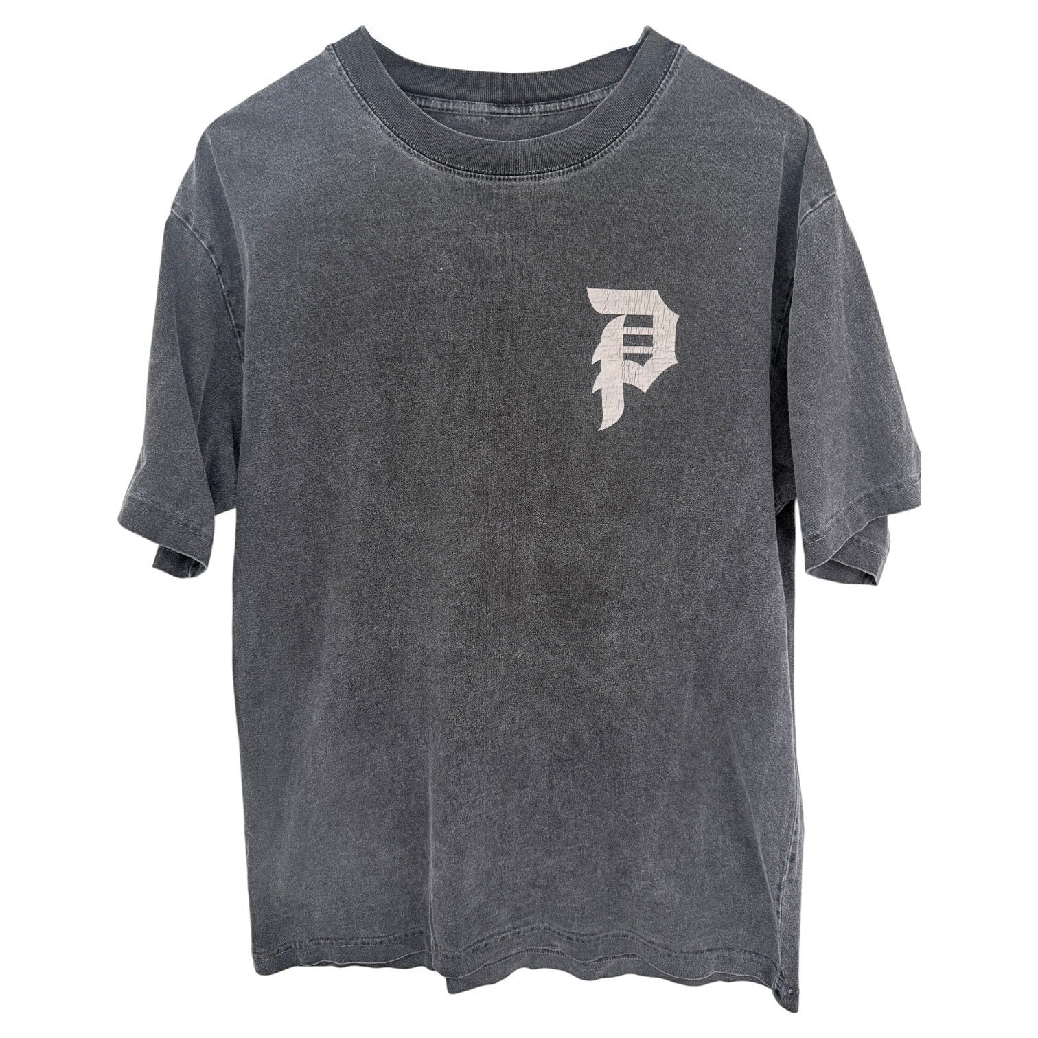 Primitive Graphic T Shirt Mens Large Black Washed Skate Streetwear Tee
