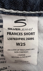 Silver Jeans Women's Blue Frances Short Shorts — view 6