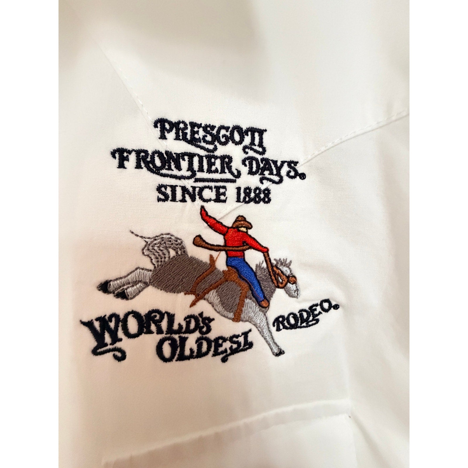 Wrangler Prescott Frontier Days Western Shirt Mens 2XL