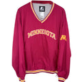 Starter Minnesota Golden Gophers V Neck Pullover Jacket 2XL Maroon front