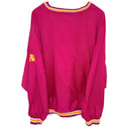 Starter Minnesota Golden Gophers V Neck Pullover Jacket 2XL Maroon back