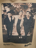 Jonas Brothers Remember This Tour 2021 Hoodie M Tan detail 1