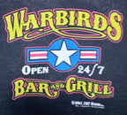7.62 Design Warbirds Bar and Grill Graphic Tee L Black detail 1