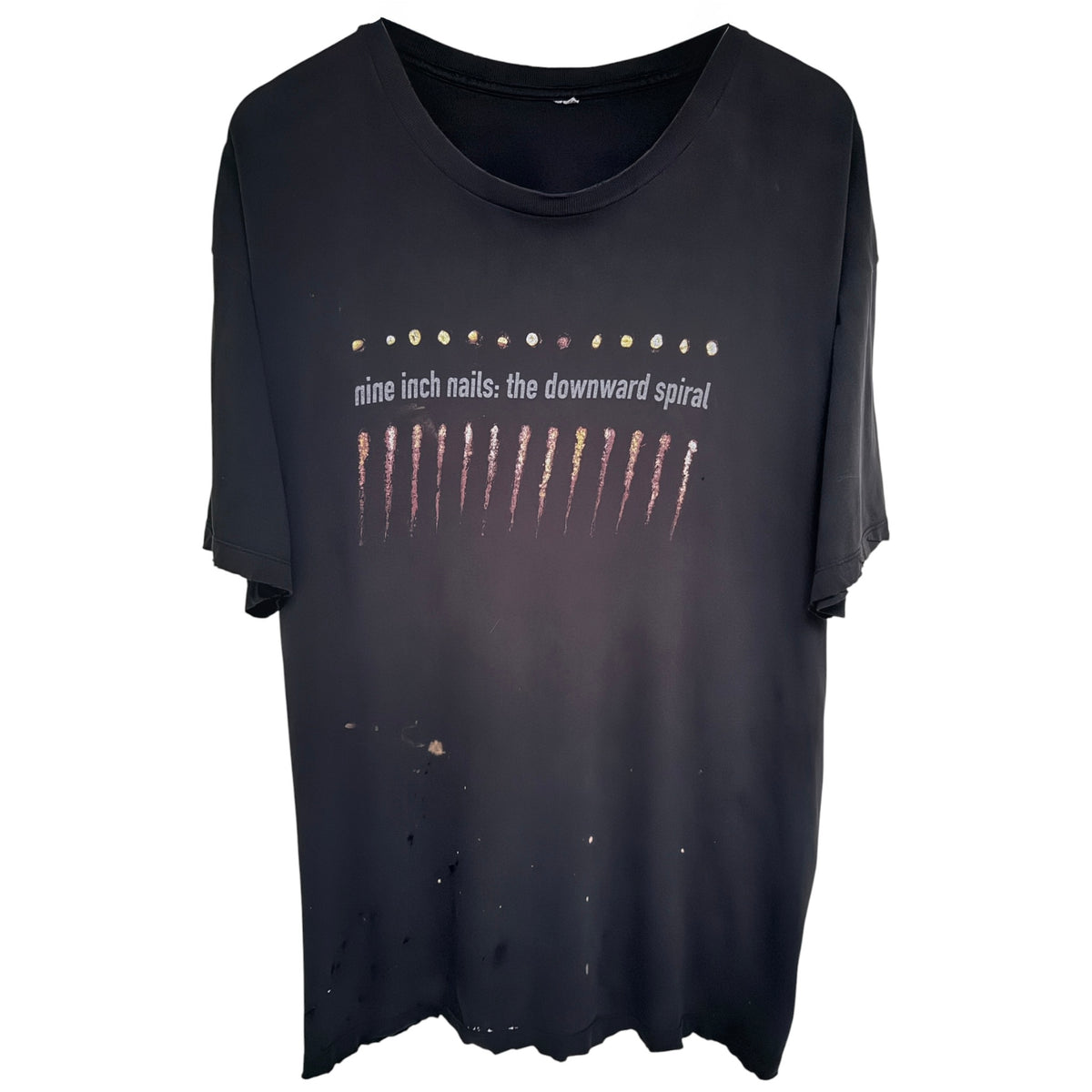 Vintage NIN Downward Spiral Self Destruct Tour Tee XL front