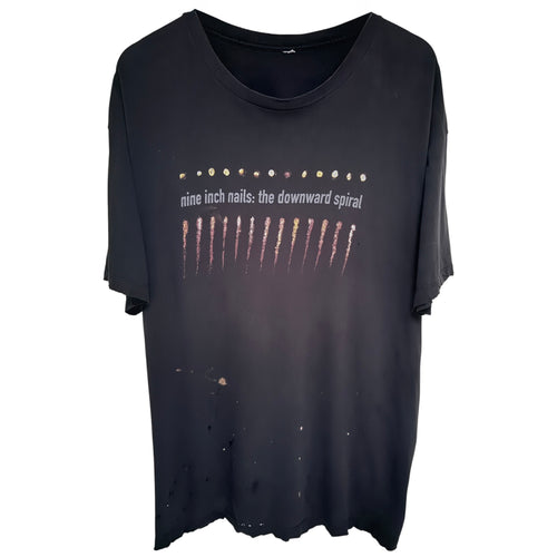 Vintage NIN Downward Spiral Self Destruct Tour Tee XL front