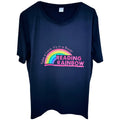 Reading Rainbow Take a Look Its in a Book Graphic Tee XXL Navy front