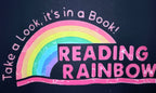 Reading Rainbow Take a Look Its in a Book Graphic Tee XXL Navy detail 1