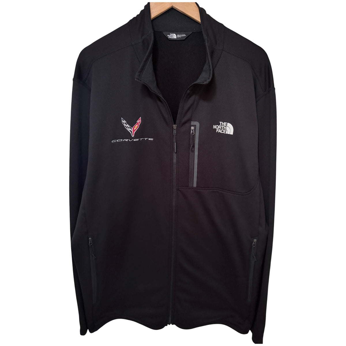 The North Face Skyline Corvette Full Zip Fleece Jacket XXL Black front
