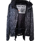 Ride Cell Five Skull Print Snowboard Jacket S Black Gray detail 2