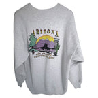 Arizona Air Traffic Controllers Mens Sweatshirt Gray Graphic Crewneck Size XL