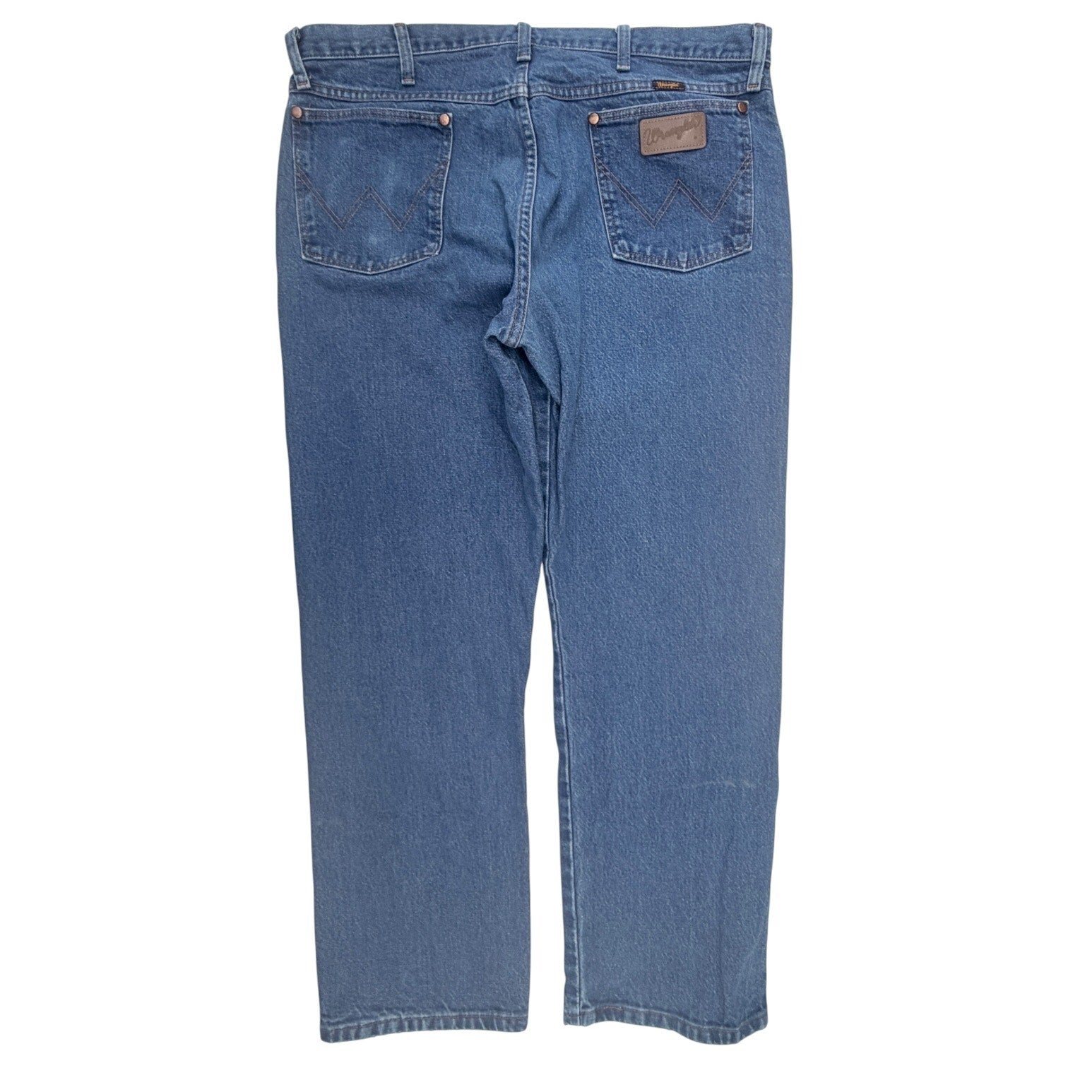 Wrangler Relaxed Fit Jeans Mens 38x30 Blue Western Denim Pants