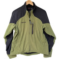 Marmot Fleece Jacket Mens Small Green Black Full Zip Outdoor Hiking Coat