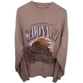 Abercrombie & Fitch Men's Brown Soft A&F Fleece Sweatshirt — front view
