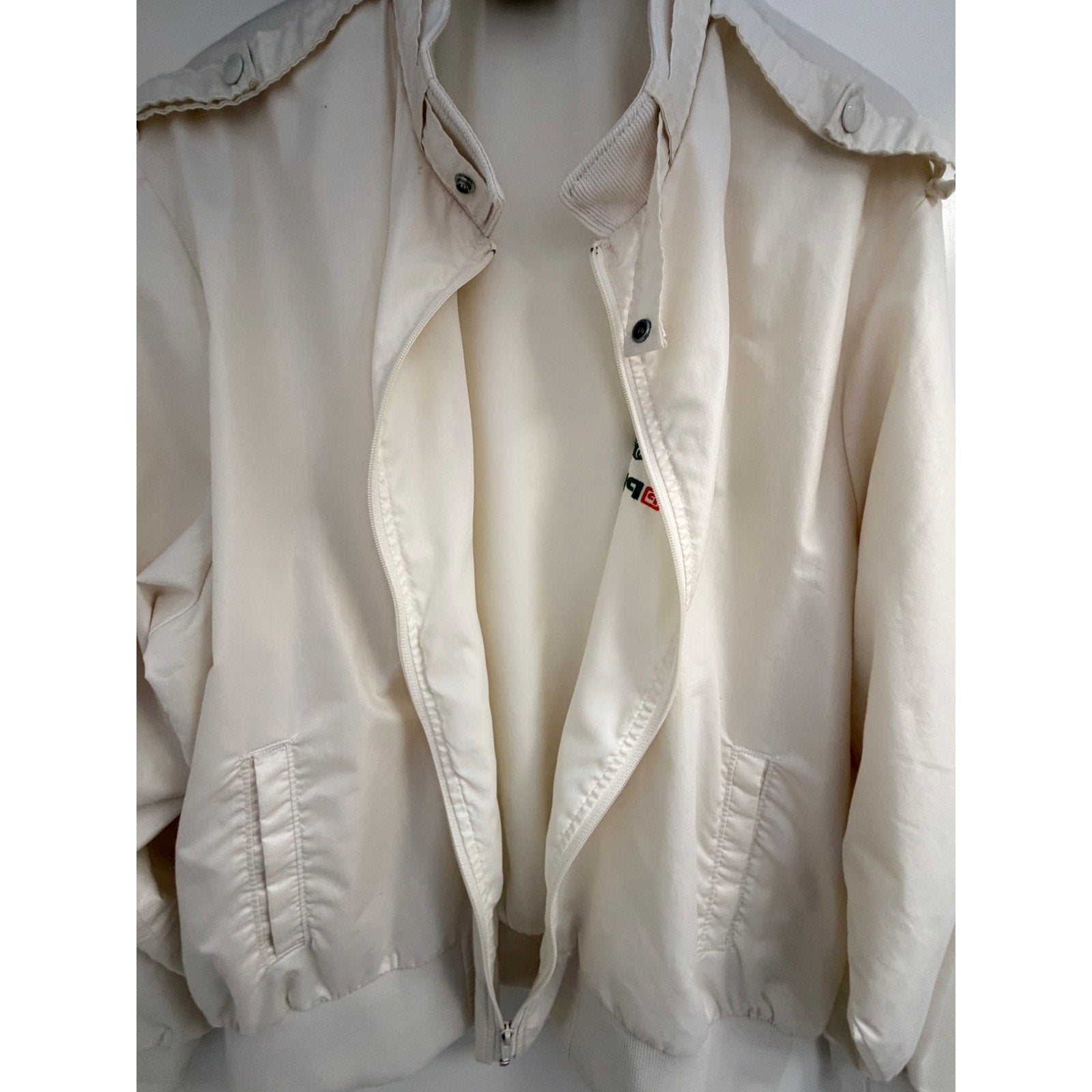 Midwest Prairie Concrete Mixer Truck Windbreaker Jacket Adult XL White - product photo 5