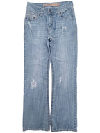 Rock & Roll Cowboy Men's Blue Jeans — front view