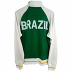 Carbon Brazil Flag Full-Zip Sweatshirt Jacket Large - product photo 2